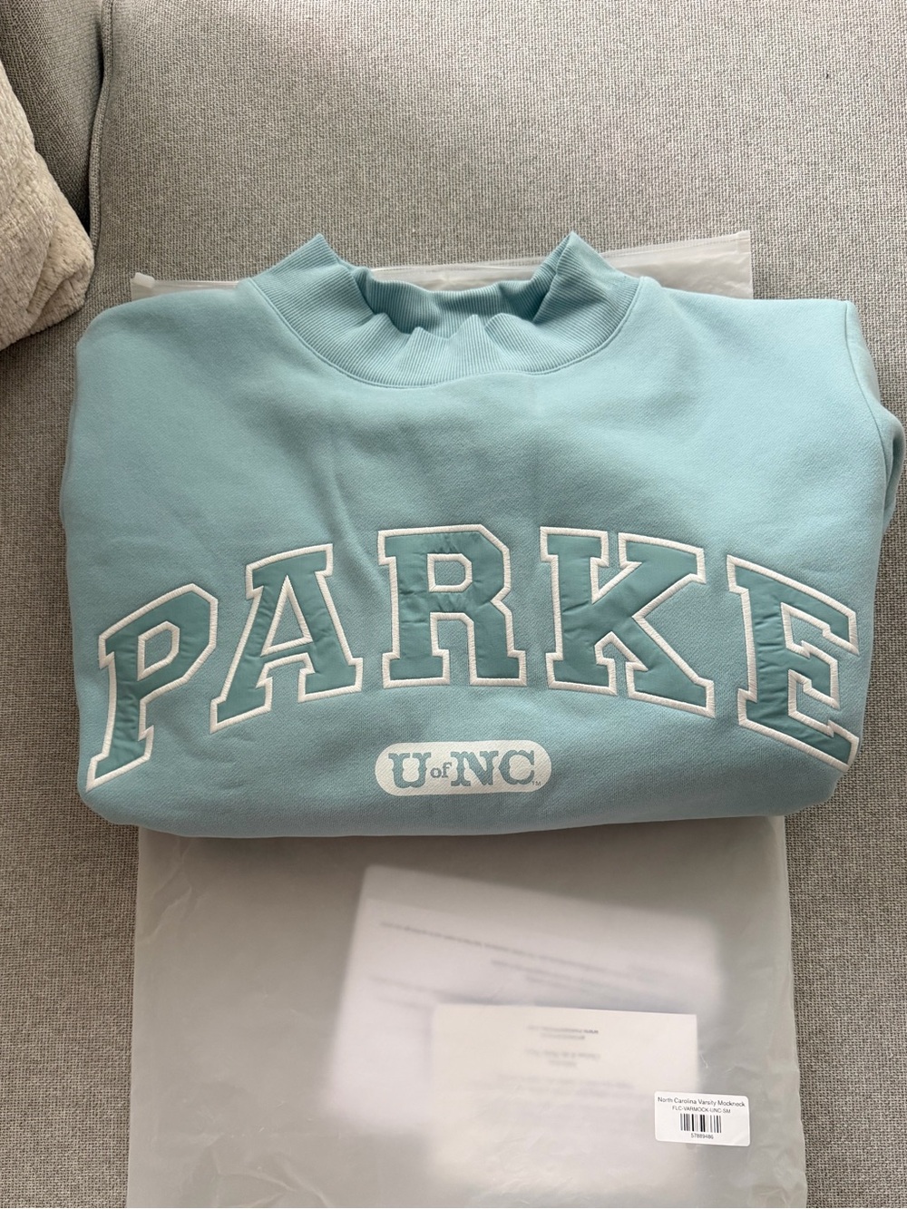 PARKE x 47 UNC Mockneck S/M NWT